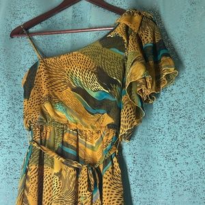 Teeze Me Cocktail Party Dress with Prints